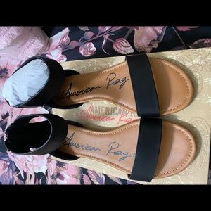Brand new black sandals